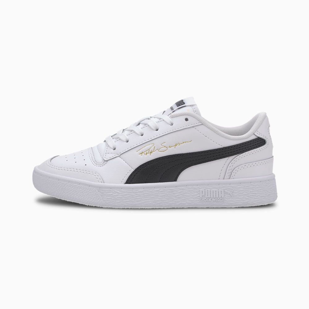 Puma Ralph Sampson Lo Fiú Sportcipő - Fehér/Fekete ( Hungary - WONXL1035 )